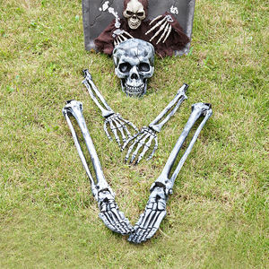 Prop espeluznante articulaciones <span class=keywords><strong>humano</strong></span> realista cuerpo completo tamaño real plástico Halloween <span class=keywords><strong>esqueleto</strong></span> para interior y exterior - Product Image 5