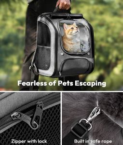 <b>Cat</b> <b>Backpack</b> Carrier Large Space <b>Cat</b> Bubble <b>Backpack</b> Breathable <b>Cat</b> Carrier Shaded Dog <b>Backpack</b> Carrier - Product Image 4