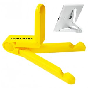 Support de tablette pliable personnalisé, support de téléphone portable pour promotion technologique, support de bureau universel pour cadeau d'entreprise - Product Image 3