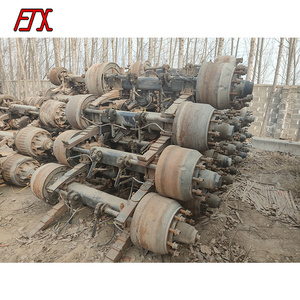 Camión pesado usado al por mayor de fábrica 13T 16T Fuwa Axle <span class=keywords><strong>Remolque</strong></span> de <span class=keywords><strong>segunda</strong></span> <span class=keywords><strong>mano</strong></span> Accesorios de <span class=keywords><strong>eje</strong></span> mecánico - Product Image 1