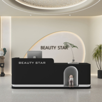 Mostrador de Recepción para Salón de Belleza, Tienda de Ropa, Consultorio Dental, Bar, Escuela de Arte, Clases de Baile, Empresa