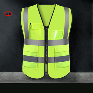 Chaleco DE SEGURIDAD reflectante Ropa de trabajo de alta visibilidad Ropa reflectante Chaleco reflector Ropa luminosa Chaleco de construcción - Product Image 5