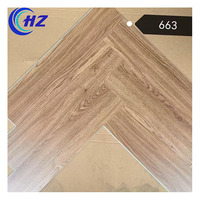 4mm 5mm 8mm Vinyl Click Chevron Fishbone Parquet Spc Flooring Herringbone
