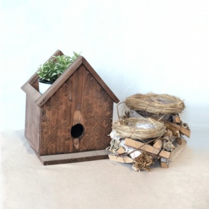 Pas cher décoratif en <span class=keywords><strong>bois</strong></span> plante pot planteur maison d'intérieur de forme de pot de fleur - Product Image 1