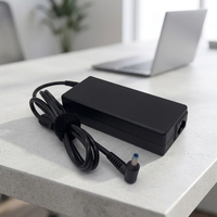 Charger Laptop 90W untuk HP Notebook 19.5V 4.62A 4.5*3.0mm Pin Biru Adaptor Daya AC