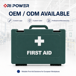 ORIPOWER Boîte de premiers <span class=keywords><strong>secours</strong></span> murale en PP, portable avec poignée, <span class=keywords><strong>vide</strong></span>, pour le stockage médical, trousse de premiers <span class=keywords><strong>secours</strong></span> d'urgence pour le lieu de travail - Product Image 6