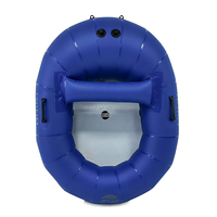 Hailebao Bateau Gonflable Portable Léger en PVC pour Camping et Pêche en Plein Air, Kayak Escargot Sûr, Capacité 1 Personne, Loisirs