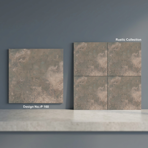 Carreaux de sol extérieurs en porcelaine émaillée numérique effet pierre de pavé 400x400mm, design chinois, haute résistance pour parkings - Product Image 4