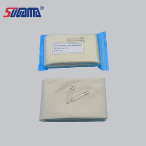 ผ้าพันแผลผ้าพันแผลทางการแพทย์100% ผ้าฝ้ายขนาดสามเหลี่ยม - Product Image 2