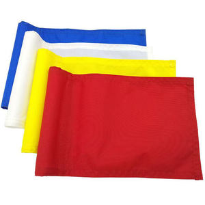 Двусторонний флаг из ткани Оксфорд для соревнований по гольфу — высококачественный складной портативный декор - Product Image 2