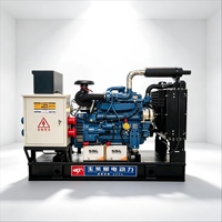 Générateur diesel ouvert Yuchai 24kW-200kW, triphasé, refroidi par eau, pour usage industriel