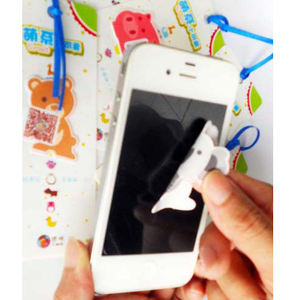 Nettoyant d'écran pour <span class=keywords><strong>smartphone</strong></span>, échantillon <span class=keywords><strong>gratuit</strong></span>, nettoyant d'écran pour téléphone en microfibre adhésive pour utilisation sur <span class=keywords><strong>smartphone</strong></span> - Product Image 1