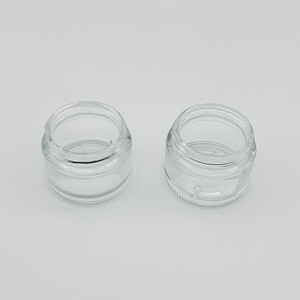 Pot en verre transparent de 1 oz avec couvercle noir et blanc, pot <span class=keywords><strong>pour</strong></span> crème de soin de la peau, pot <span class=keywords><strong>pour</strong></span> crème <span class=keywords><strong>cosmétique</strong></span>, flacons <span class=keywords><strong>pour</strong></span> poudre <span class=keywords><strong>pour</strong></span> crème <span class=keywords><strong>pour</strong></span> le visage, best-seller - Product Image 4