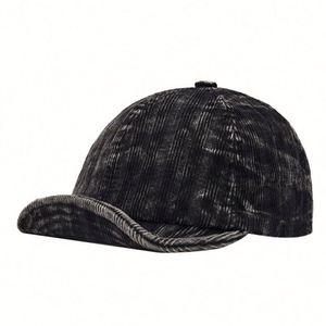 Gorra de Béisbol de Estilo Japonés Vintage con Visera Suave, de Pana Lavada, para Hombre y Mujer, a la Moda, para Exteriores, para Otoño - Product Image 5