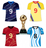 TF178 Europäische Fußball-Fan-Trikots im Portugal-Stil 2026 Bedruckte Kurzarm Atmungsaktive Nationalmannschafts-Shirts für Mehrere