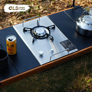 <span class=keywords><strong>Mesa</strong></span> <span class=keywords><strong>Plegable</strong></span> IGT para Exteriores, Portátil, para Camping, <span class=keywords><strong>Picnic</strong></span>, Barbacoa, Cocina Móvil, Expandible y Ajustable, de Aluminio - Product Image 5