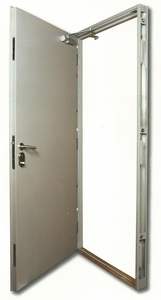 Panel de visión de fibra de vidrio con acabado de diseño moderno para puerta de acero resistente al fuego duradero personalizado con certificación UL para seguridad contra incendios en la escuela - Product Image 6