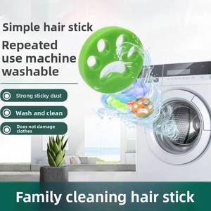 Épilateur de pattes de chat en silicone écologique Brosses d'absorption de la poussière pour le toilettage des animaux de compagnie Ménage Vêtements Machine à laver Nettoyage - Product Image 2
