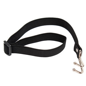 BDSM Kölelik Güç Artışı Yamamoto Siyah Unisex Elastik Kayışlı Seks Oyuncağı Paslanmaz Çelik Başlık Rol Yapma Burun Kancası - Product Image 4