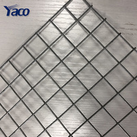 Grillage soudé sans points de soudure noirs, surface lisse, en fer galvanisé, 2mm 1x1/2 2x4, pour volière, en rouleau ou en panneau, prix fabricant