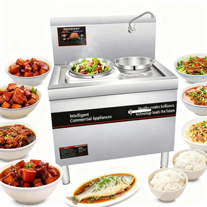 YYHB Smart Touchscreen Stainless Steel Single-Burner Induction <strong>Cooker</strong> Eight-Speed Magnetic Control Cooking Equipment for - Product Image 1