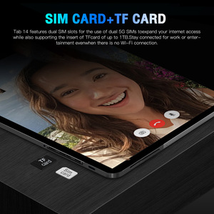 <span class=keywords><strong>Tablet</strong></span> 5G Tab14 da 8 Pollici con Doppia Scheda SIM Schermo HD Android14 8+256GB 8800mAh <span class=keywords><strong>PC</strong></span> <span class=keywords><strong>Portatile</strong></span> Aziendale ed Educativo - Product Image 4