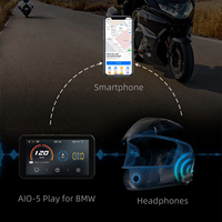 CHIGEE Dual 1080p motocicleta Dvr cuerpo completo impermeable Moto Cámara Wifi Gps Dash Cam delantero trasero conducción Video grabadora caja negra