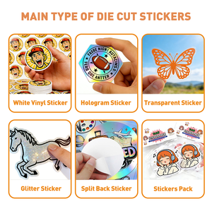 TEDDY Printing Die Cut Hologram Self-adhesive logo Sticker Vinyl <strong>Waterproof</strong> Logo Holographic Sticker <strong>Label</strong> - Product Image 6