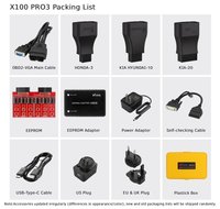 Programador de Llaves Profesional X100 Pro3, Actualización Gratuita, Lector de Códigos de Auto OBD2, Escáner de Diagnóstico, Más Funciones Especiales