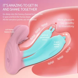 3 in 1 Sucking <b>Vibrator</b> Wireless APP <b>Remote</b> <b>Controlled</b> Clitoral Tongue Licking Dildo <b>Vibrator</b> Sex Toys for Women - Product Image 4