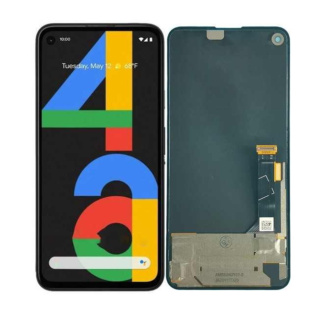 Google Pixel 4a 4G 5.81-Inch Touchscreen Digitizer Eight Core Fingerprint Smartphone Monitor Replacement LCD for Mobile Phones