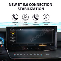 Écran Qled 12.3 pouces 1920*1200 2 Din Android Gps autoradio pour Toyota Camry 2024 lecteur Carplay stéréo Navi GPS Car-Play