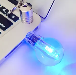 Lightbulb-Shaped USB Flash Drive Convenient Portable Storage