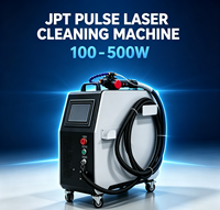 Machine de nettoyage au laser à fibre pulsée portative JPT 100-500W refroidie par air, éliminateur de rouille, de peinture et d'oxyde