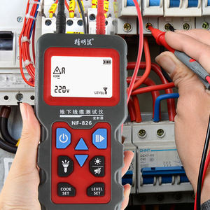 Détecteur de câbles électriques puissant 400 V, peut être mesuré à l'intérieur du mur, détecteur de câbles souterrains, détecteur de câbles cachés - Product Image 4