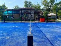 Terrain de padel portable pour exposition, démontage rapide, modèle de location, distributeur mondial en gros