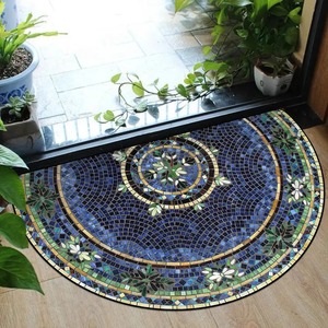 HAPTON Tapis de porte imprimé motif géométrique semi-circulaire Persie 40x60cm pour salon - Product Image 3