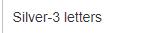 เงิน-3 ตัวอักษร