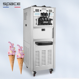 Không gian thương mại 3 hương vị Sundae ý mềm Ice Cream Acai Maker Máy với máy bơm không khí 6248 - Product Image 2