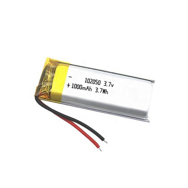 Manufacturer Battery Rechargeable Li-ion 3.7v 102050 1000mAh Battery Polymer Lithuim Battery for Beauty Equipment