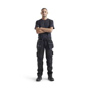 BLAKLADER - 159913439900D96 Pantalon Craftsman avec stretch Noir-PANTALON DE TRAVAIL EAN 7330509693537 PANTALON DE TRAVAIL CARGO - Product Image 3