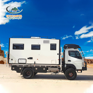 Caravana 4x4 para Expediciones, Camioneta Todoterreno con Cama Larga, <span class=keywords><strong>Camper</strong></span> con Cocina Pequeña Extraíble, Baño, <span class=keywords><strong>Camper</strong></span> Personalizado para Viajes por Tierra - Product Image 1