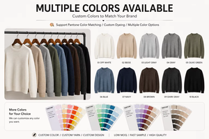 <span class=keywords><strong>Maglione</strong></span> in Mohair Jacquard con Lettere per Uomo, Logo Personalizzato OEM ODM, Maglieria Invernale Calda e Morbida, Pullover Casual Streetwear - Product Image 3