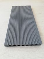 Planche de terrasse composite creuse légère, imperméable, antidérapante, à grain de bois, pour balcon, jardin, terrasse