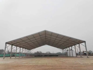 Aluminum <strong>frame</strong> anti rust Big Event <strong>A</strong> shape <strong>Tent</strong> for trade show event foldable padel court roof tennis court sunshade canopy - Product Image 4