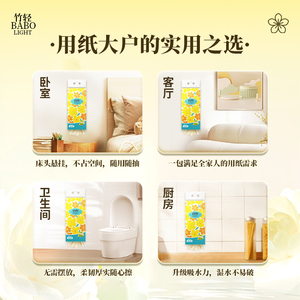 Papel Higiénico Desechable de 4 Capas, 100% Pulpa de Bambú Virgen, Ecológico, Resistente, Suave, Antibacterial y Desechable por el Inodoro - Product Image 5