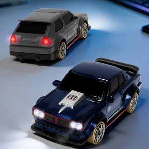 Voiture télécommandée de drift en métal à l'échelle 1:64 avec télécommande 2,4 GHz, prête à l'emploi, pour intérieur/extérieur, convient aux débutants, jouet de course pour garçons - Product Image 4