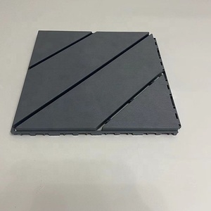 Baldosas Cuadradas de Polipropileno para Piso, Resistentes al Agua y al Desgaste, con Textura de Madera, Instalación con Sistema de Clic, para Balcón y Baño - Product Image 3