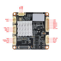Module de caméra réseau CCTV HD 8MP avec détection humaine par IA Mstar SSC338Q+IMX415