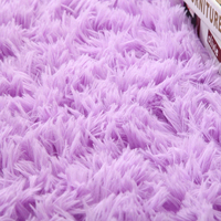 Tapis moelleux et duveteux pour salon, style européen, tapis de sol chaud en peluche, tapis moelleux pour chambre d'enfant, tapis en fausse fourrure pour salon